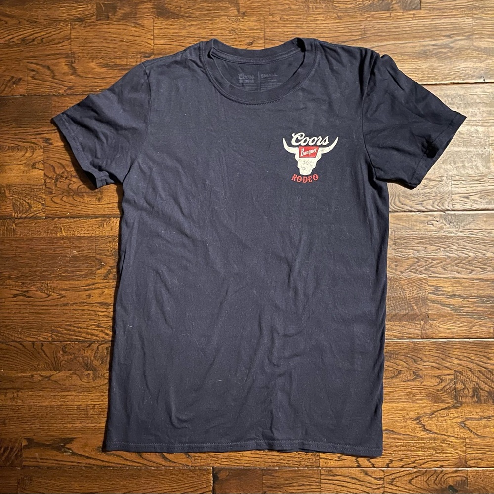 Coors Men's Navy Graphic Tee